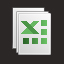 excel file World cup icon
